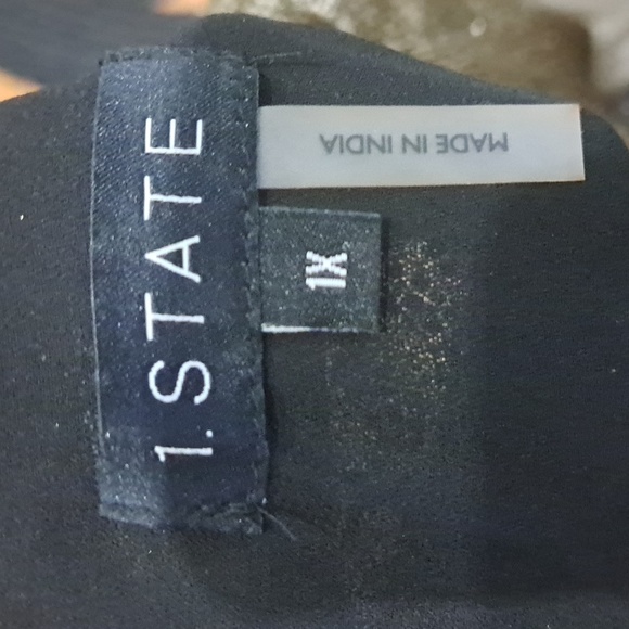 Plus Size Long Sleeve Mock Neck Smocked Waist Tiered Metallic Dress - Picture 9 of 10